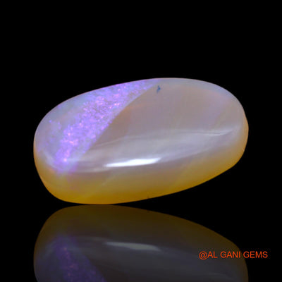 Natural Untreated Fire Opal Loose Gemstone Oval Cabochon From Australia 10.00 Cts 20x13x5 mm AC-16