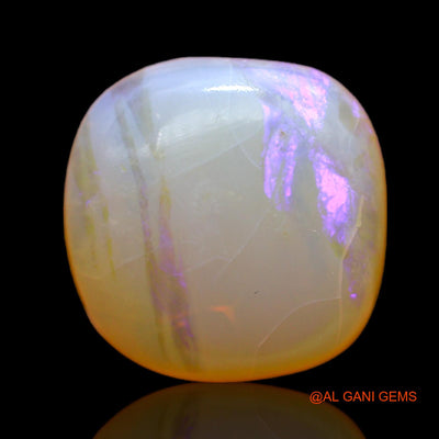 Natural Fire Opal Gemstone 7.00 Cts Loose Oval Cabochon From Australia 13x13x6 mm AC-171