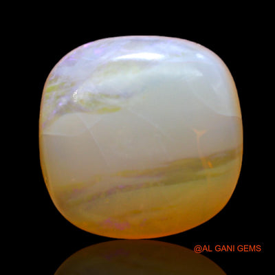 Natural Fire Opal Gemstone 7.00 Cts Loose Oval Cabochon From Australia 13x13x6 mm AC-171