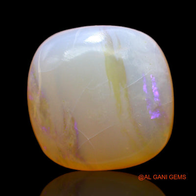 Natural Fire Opal Gemstone 7.00 Cts Loose Oval Cabochon From Australia 13x13x6 mm AC-171