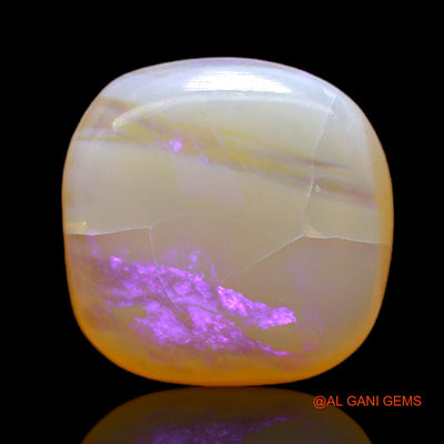 Natural Fire Opal Gemstone 7.00 Cts Loose Oval Cabochon From Australia 13x13x6 mm AC-171