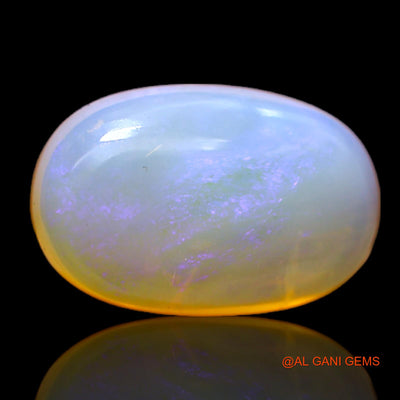 5.00 Cts Natural Australian Fire Opal Oval Cabochon Loose Gemstone For Jewelry 15x10x5 mm AC-173