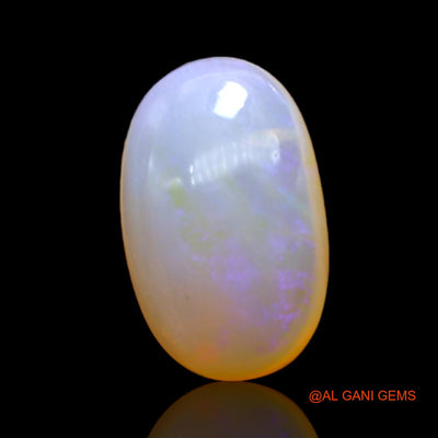 5.00 Cts Natural Australian Fire Opal Oval Cabochon Loose Gemstone For Jewelry 15x10x5 mm AC-173