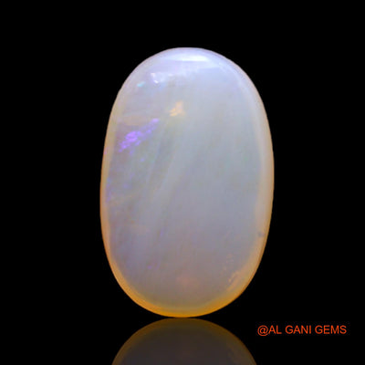 5.00 Cts Natural Australian Fire Opal Oval Cabochon Loose Gemstone For Jewelry 15x10x5 mm AC-173