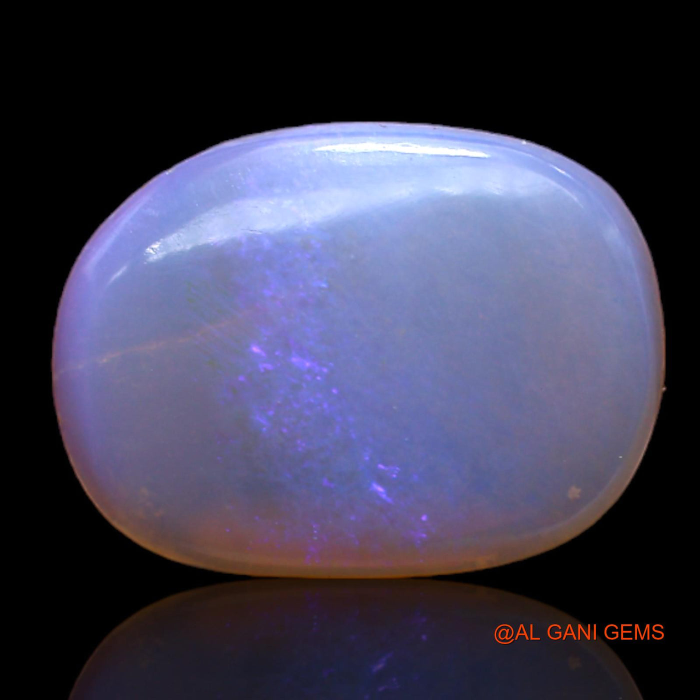 3.00 Cts Unheated Australian Fire Opal Loose Gemstone Oval Cabochon Natural 15x11x3 mm AC-175
