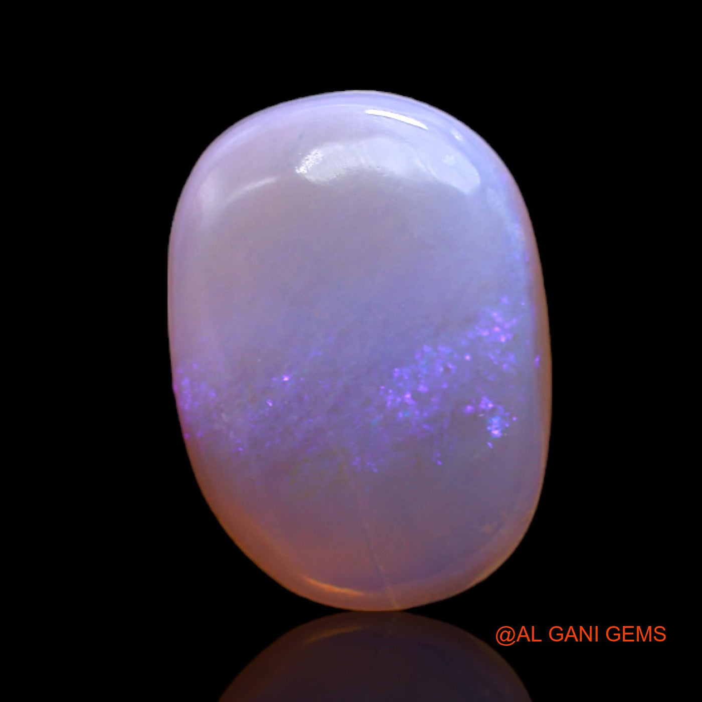 3.00 Cts Unheated Australian Fire Opal Loose Gemstone Oval Cabochon Natural 15x11x3 mm AC-175