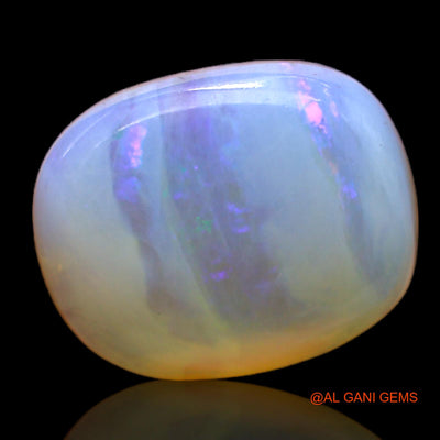 5.00 Cts Natural Australian Fire Opal Loose Gemstone Oval Cabochon 14x11x4 mm AC-177