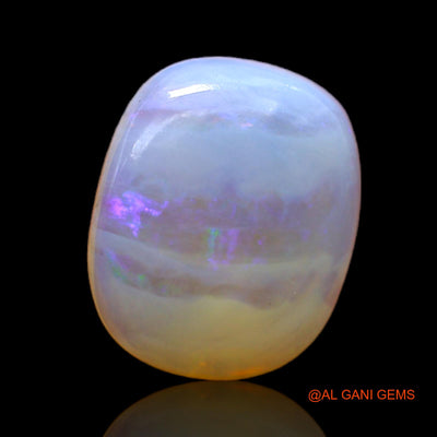 5.00 Cts Natural Australian Fire Opal Loose Gemstone Oval Cabochon 14x11x4 mm AC-177