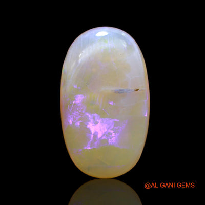 7.00 Cts Unheated Australian Fire Opal Loose Gemstone Oval Cabochon Natural 20x12x4 mm AC-17