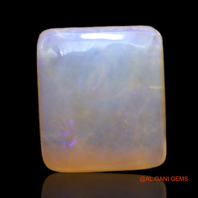 5.00 Cts Unheated Australian Fire Opal Loose Gemstone Square Cabochon Natural 12x10x4 mm AC-184