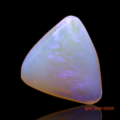 3.00 Cts Unheated Australian Fire Opal Loose Gemstone Trillion Cabochon Natural 12x12x4 mm AC-185