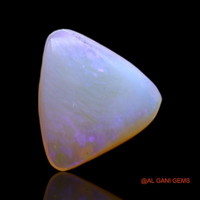 3.00 Cts Unheated Australian Fire Opal Loose Gemstone Trillion Cabochon Natural 12x12x4 mm AC-185