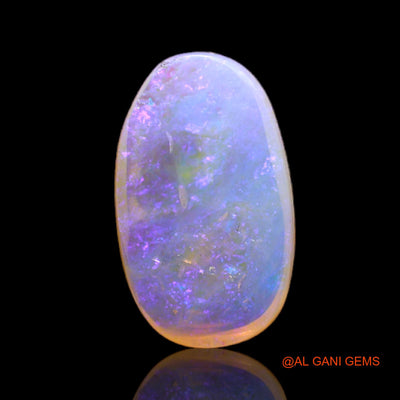 Natural Fire Opal Gemstone 3.00 Cts Loose Fancy Cabochon From Australia 15x9x3 mm AC-186