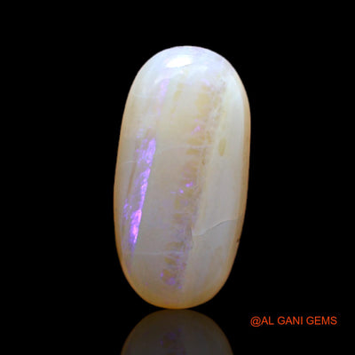 4.00 Cts Natural Australian Fire Opal Loose Gemstone Oval Cabochon 16x8x4 mm AC-188