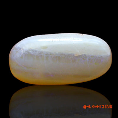 4.00 Cts Natural Australian Fire Opal Loose Gemstone Oval Cabochon 16x8x4 mm AC-188