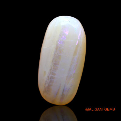 4.00 Cts Natural Australian Fire Opal Loose Gemstone Oval Cabochon 16x8x4 mm AC-188