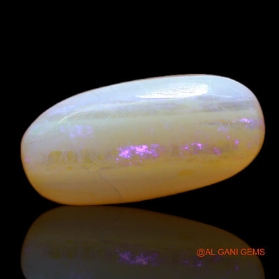 4.00 Cts Natural Australian Fire Opal Loose Gemstone Oval Cabochon 16x8x4 mm AC-188