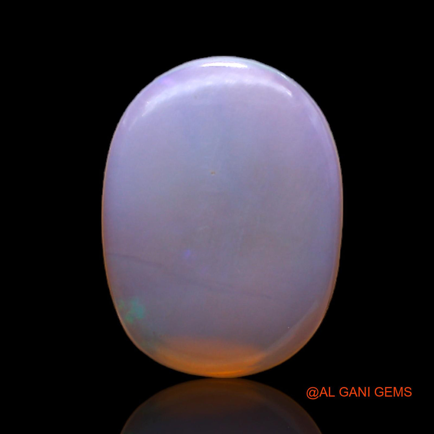 Natural Untreated Fire Opal Loose Gemstone Oval Cabochon From Australia 3.00 Cts 14x11x3 mm AC-189