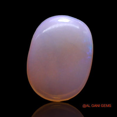 Natural Untreated Fire Opal Loose Gemstone Oval Cabochon From Australia 3.00 Cts 14x11x3 mm AC-189