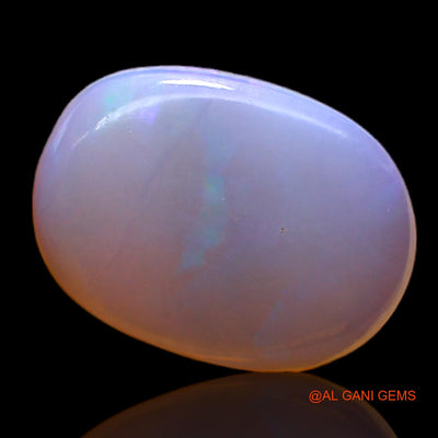 Natural Untreated Fire Opal Loose Gemstone Oval Cabochon From Australia 3.00 Cts 14x11x3 mm AC-189