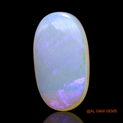 7.00 Cts Unheated Australian Fire Opal Loose Gemstone Oval Cabochon Natural 21x11x4 mm AC-18