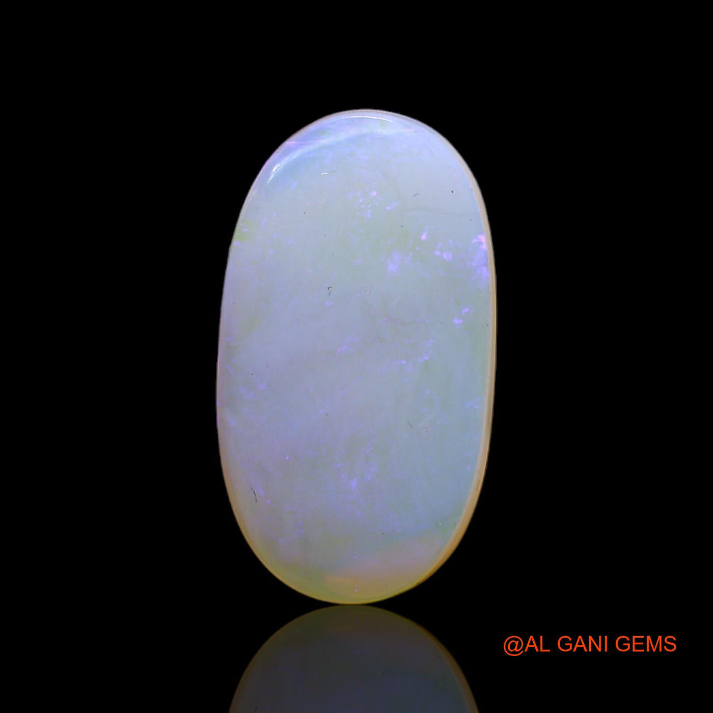 7.00 Cts Unheated Australian Fire Opal Loose Gemstone Oval Cabochon Natural 21x11x4 mm AC-18