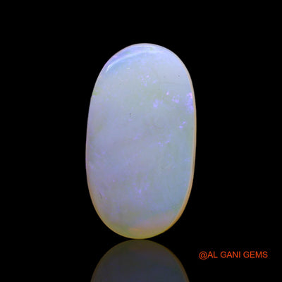 7.00 Cts Unheated Australian Fire Opal Loose Gemstone Oval Cabochon Natural 21x11x4 mm AC-18