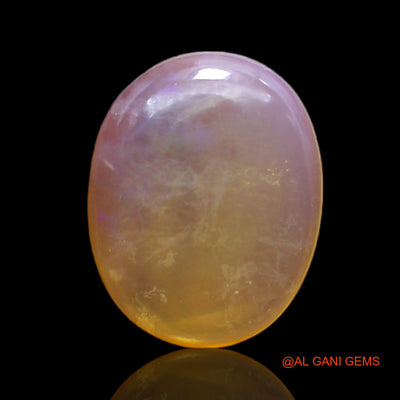 3.00 Cts Natural Australian Fire Opal Loose Gemstone Oval Cabochon 14x11x3 mm AC-190