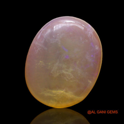 3.00 Cts Natural Australian Fire Opal Loose Gemstone Oval Cabochon 14x11x3 mm AC-190