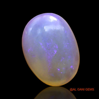 4.00 Cts Natural Australian Fire Opal Oval Cabochon Loose Gemstone For Jewelry 14x10x4 mm AC-192