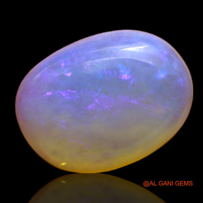 4.00 Cts Natural Australian Fire Opal Oval Cabochon Loose Gemstone For Jewelry 14x10x4 mm AC-192