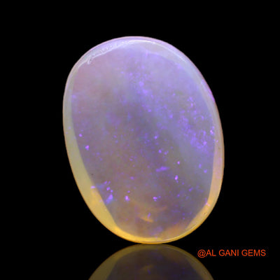4.00 Cts Natural Australian Fire Opal Oval Cabochon Loose Gemstone For Jewelry 14x10x4 mm AC-192
