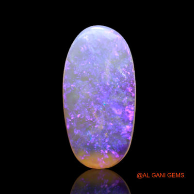 2.00 Cts Natural Australian Fire Opal Loose Gemstone Oval Cabochon 16x8x2 mm AC-194