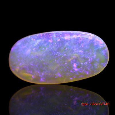 2.00 Cts Natural Australian Fire Opal Loose Gemstone Oval Cabochon 16x8x2 mm AC-194