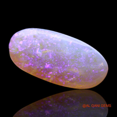 2.00 Cts Natural Australian Fire Opal Loose Gemstone Oval Cabochon 16x8x2 mm AC-194