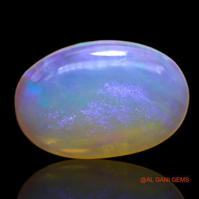 3.00 Cts Natural Australian Fire Opal Loose Gemstone Oval Cabochon 14x9x3 mm AC-195