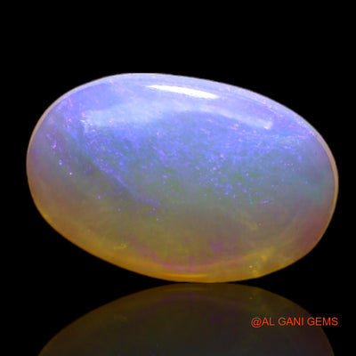 3.00 Cts Natural Australian Fire Opal Loose Gemstone Oval Cabochon 14x9x3 mm AC-195