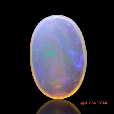 3.00 Cts Natural Australian Fire Opal Loose Gemstone Oval Cabochon 14x9x3 mm AC-195