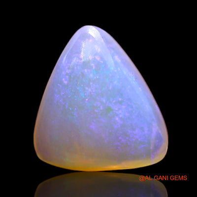 3.00 Cts Natural Australian Fire Opal Trillion Cabochon Loose Gemstone For Jewelry 12x10x4 mm AC-199