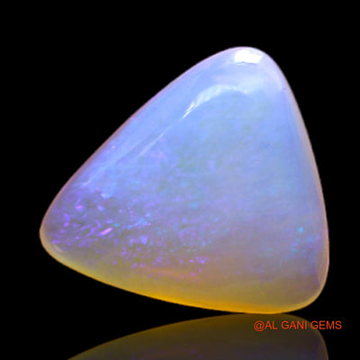 3.00 Cts Natural Australian Fire Opal Trillion Cabochon Loose Gemstone For Jewelry 12x10x4 mm AC-199