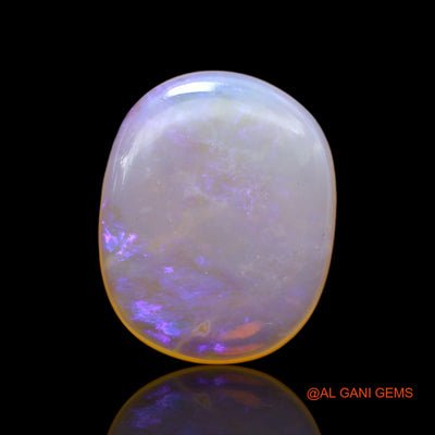 6.00 Cts Natural Australian Fire Opal Loose Gemstone Oval Cabochon 18x14x3 mm AC-19
