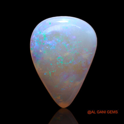 2.00 Cts Natural Australian Fire Opal Loose Gemstone Pear Cabochon 13x9x3 mm AC-200