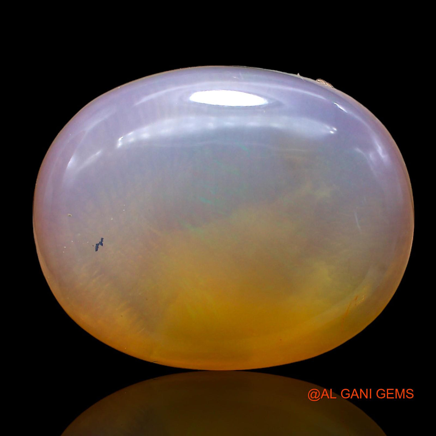 18.00 Cts Natural Australian Fire Opal Oval Cabochon Loose Gemstone For Jewelry 22x18x6 mm AC-203