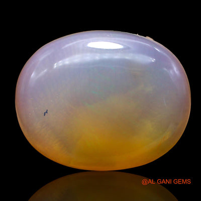 18.00 Cts Natural Australian Fire Opal Oval Cabochon Loose Gemstone For Jewelry 22x18x6 mm AC-203