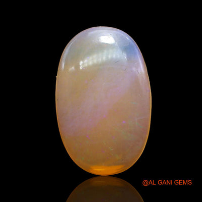 14.00 Cts Natural Australian Fire Opal Loose Gemstone Oval Cabochon 23x15x6 mm AC-204