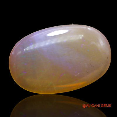 14.00 Cts Natural Australian Fire Opal Loose Gemstone Oval Cabochon 23x15x6 mm AC-204