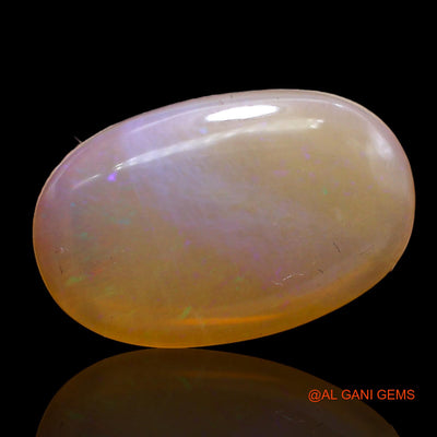 14.00 Cts Natural Australian Fire Opal Loose Gemstone Oval Cabochon 23x15x6 mm AC-204