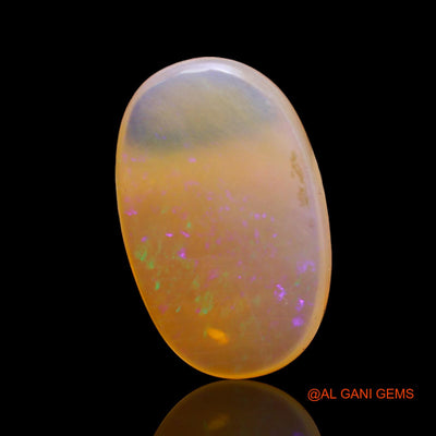 14.00 Cts Natural Australian Fire Opal Loose Gemstone Oval Cabochon 23x15x6 mm AC-204