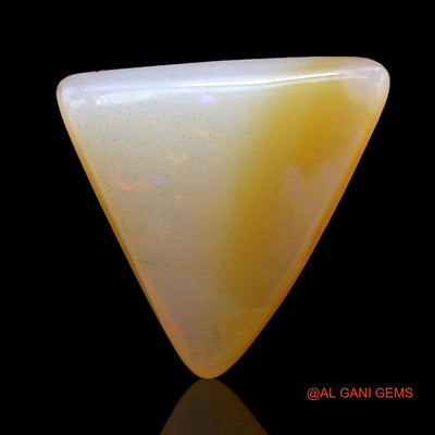 10.00 Cts Natural Australian Fire Opal Loose Gemstone Trillion Cabochon 18x18x5 mm AC-206