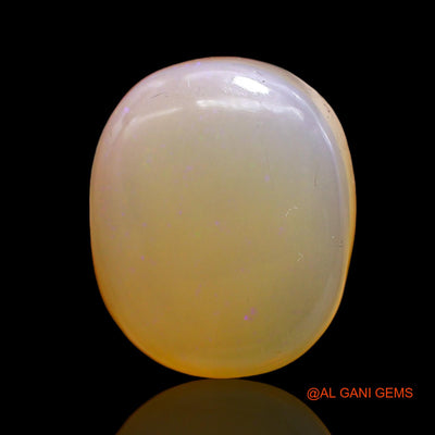 18.00 Cts Unheated Australian Fire Opal Loose Gemstone Oval Cabochon Natural 20x16x7 mm AC-209
